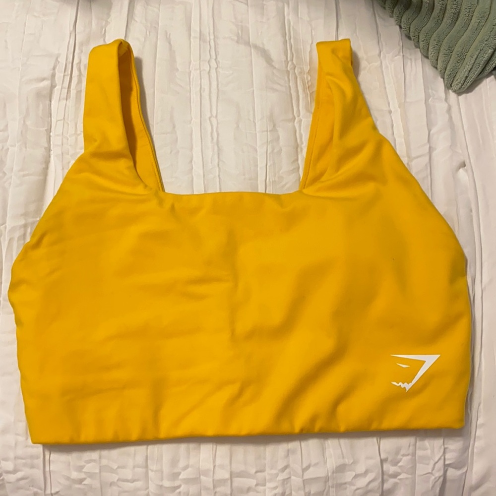 Gymshark Dreamy Yellow Sports Bra